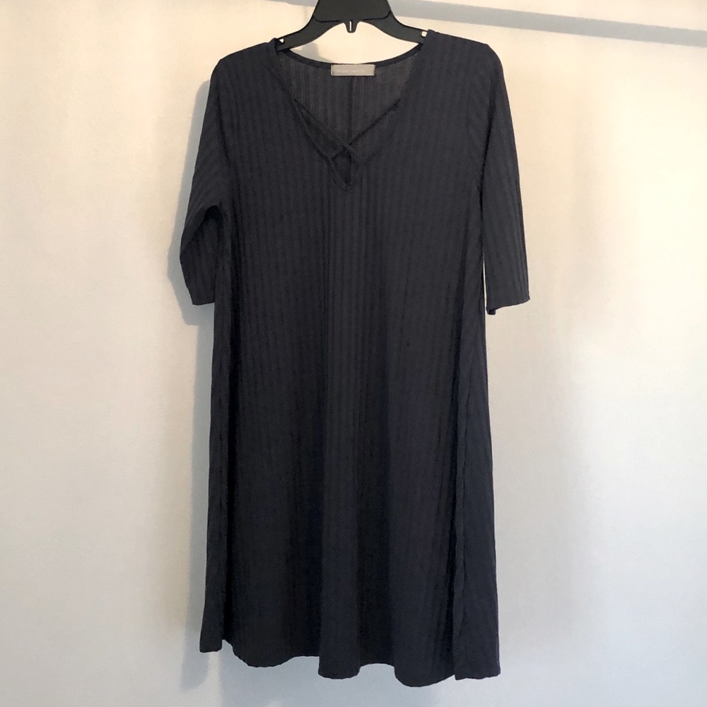 Navy Blue Dress